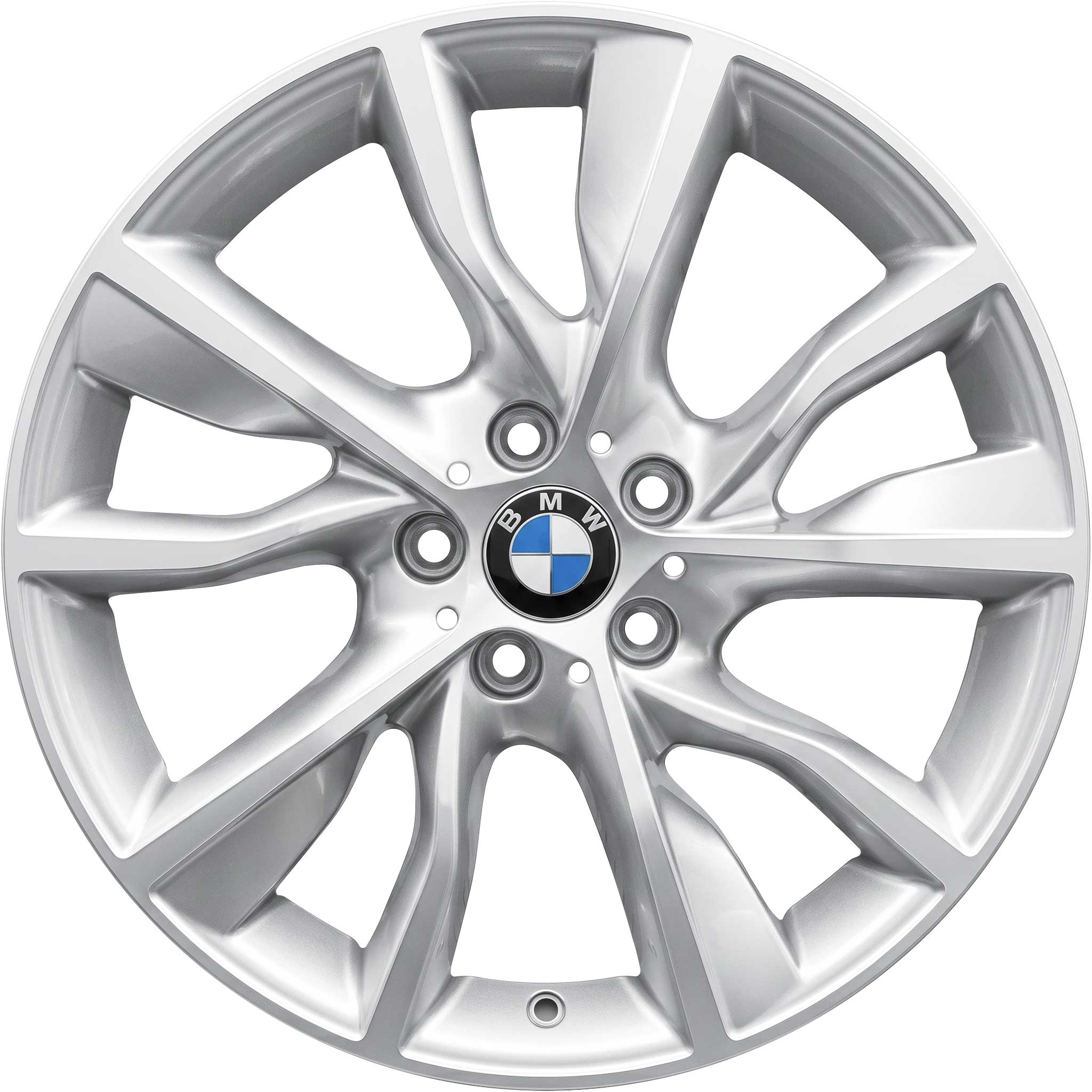 BMW 402 Reflex Silver with Bright Turned Alloy Wheel Product Image #1