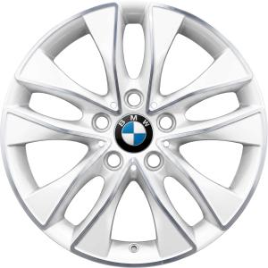 BMW 412 Aspen White with Bright Turned Alloy Wheel for BMW 2 Series F23 - Sizes 17in