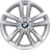 BMW 421 Silver with Bright Turned Wheel Img 1
