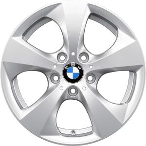 BMW 306 Silver Alloy Wheel for BMW X1 E84 - Sizes 17in