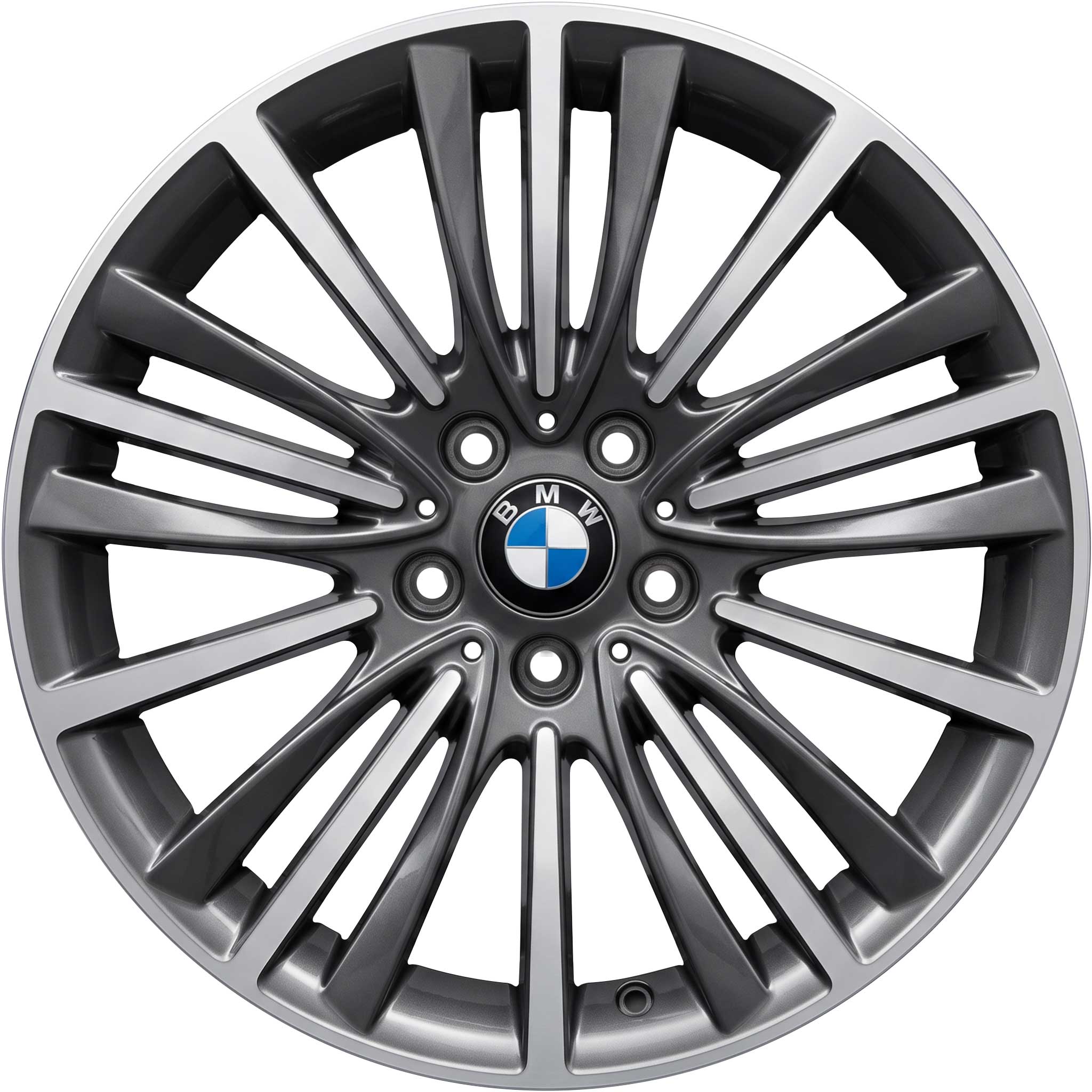 BMW 423 Ferric Grey with Bright Turned Alloy Wheel Product Image #1