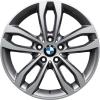 BMW 424 Ferric Grey with Bright Turned Wheel Img 1