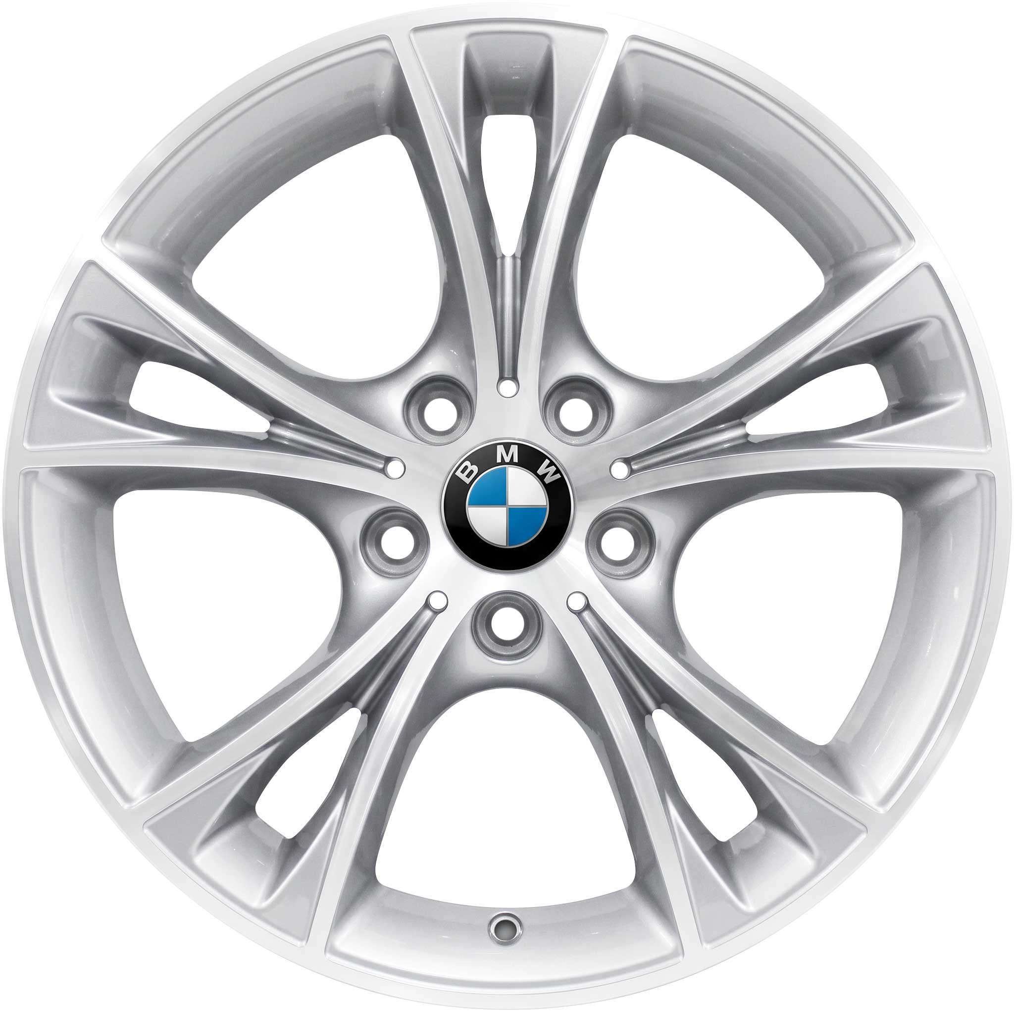 BMW 515 Silver with Bright Turned Alloy Wheel Product Image #1