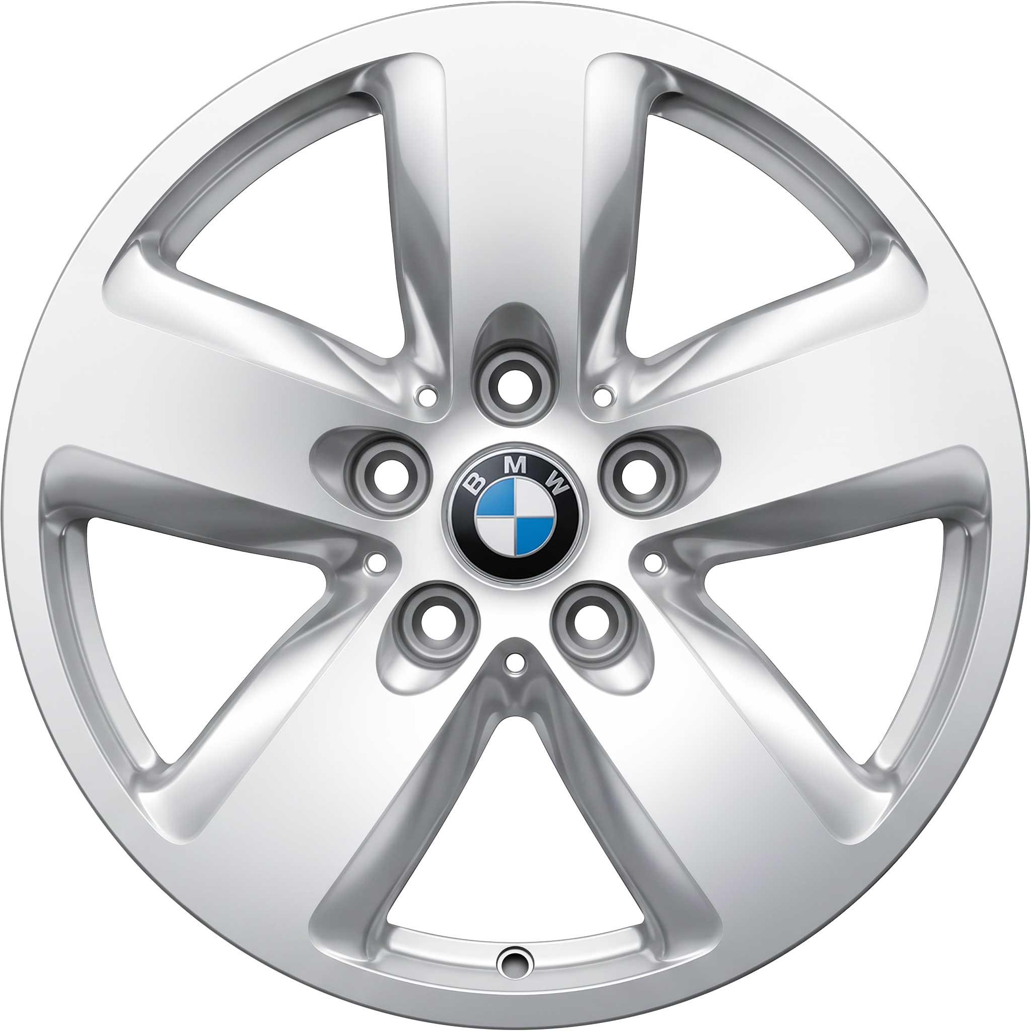 BMW 517 Bright Silver Alloy Wheel Product Image #1
