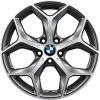 BMW 569 Orbit Grey with Bright Turned Wheel Img 1