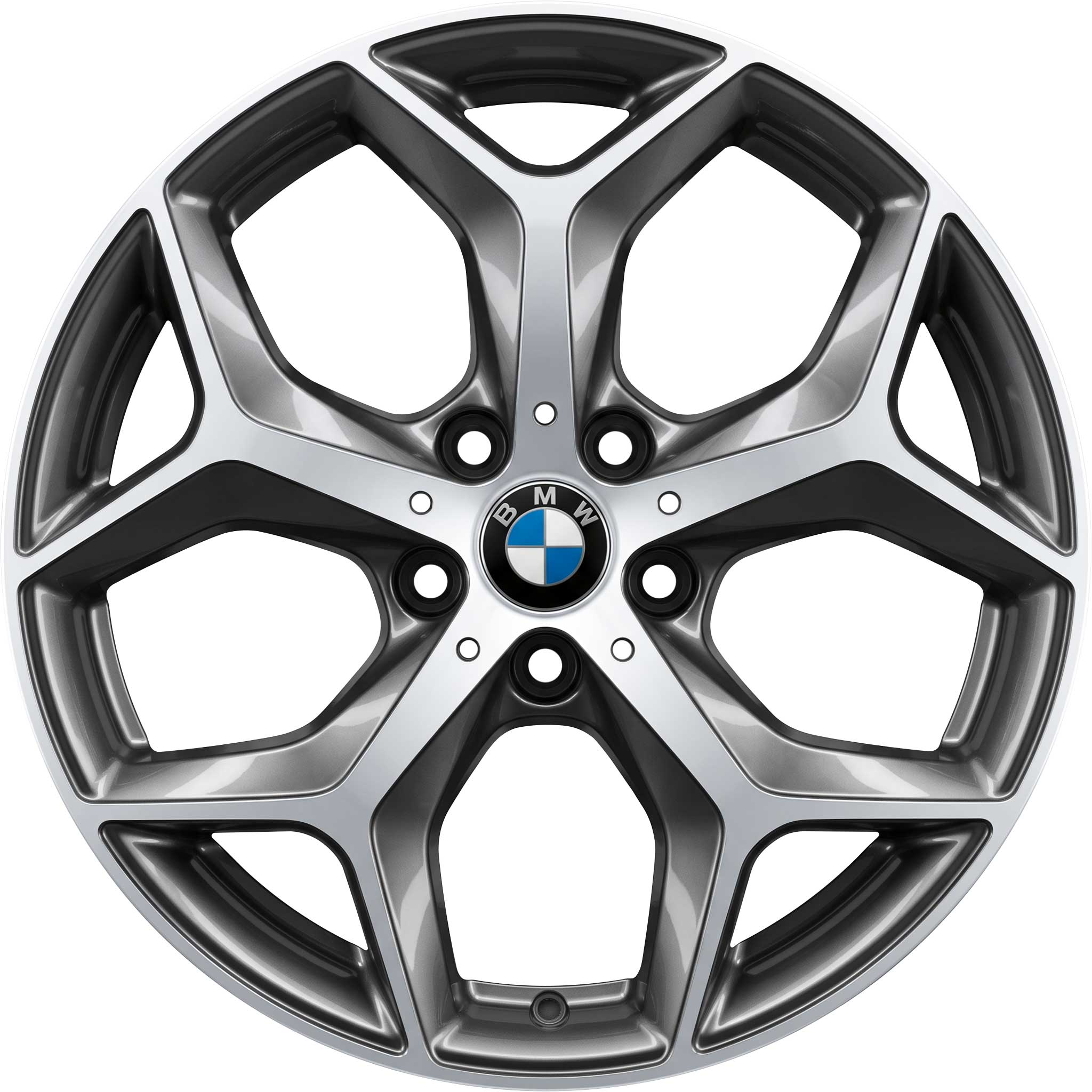 BMW 569 Orbit Grey with Bright Turned Alloy Wheel Product Image #1