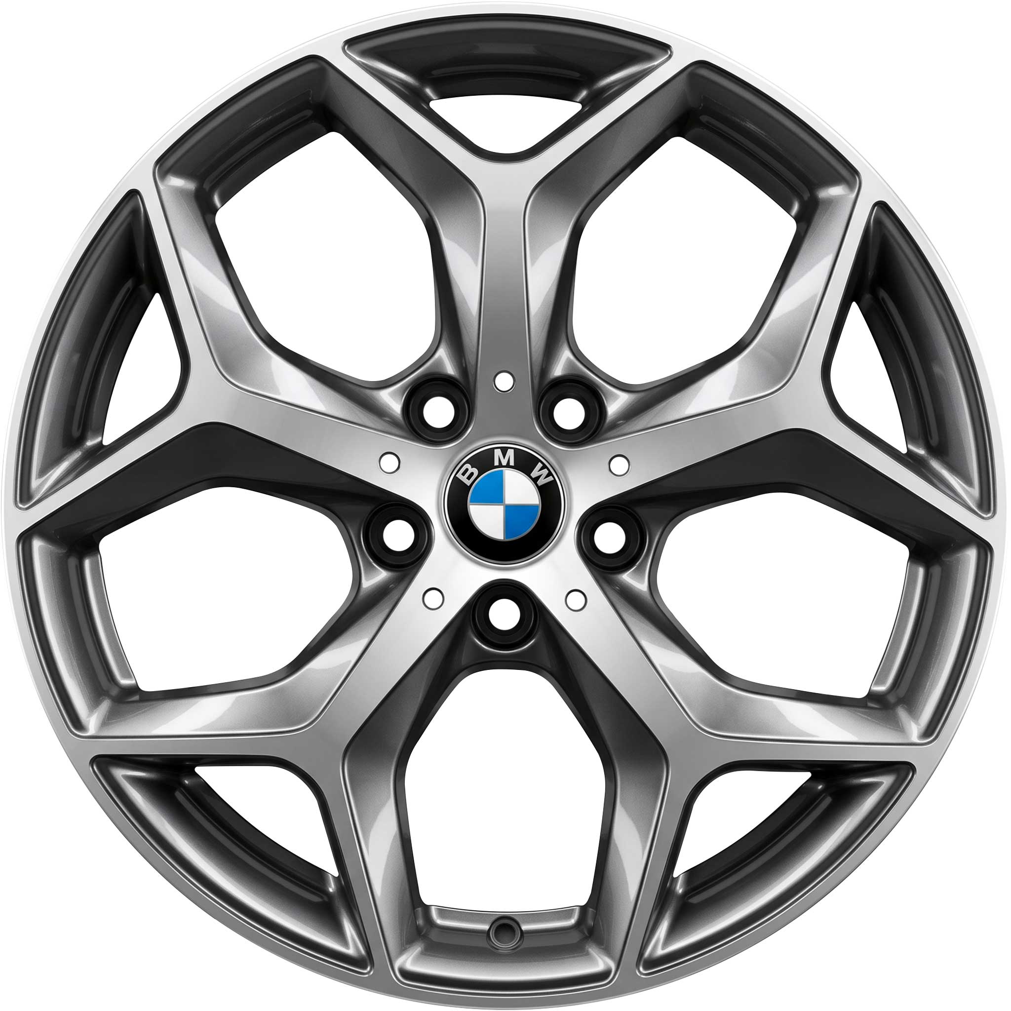 BMW 569 Orbit Grey with Bright Turned Alloy Wheel Product Image #1