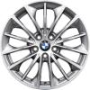 BMW 546 Reflex Silver with Bright Turned Wheel Img 1