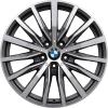 BMW 488 Orbit Grey with Bright Turned Wheel Img 1