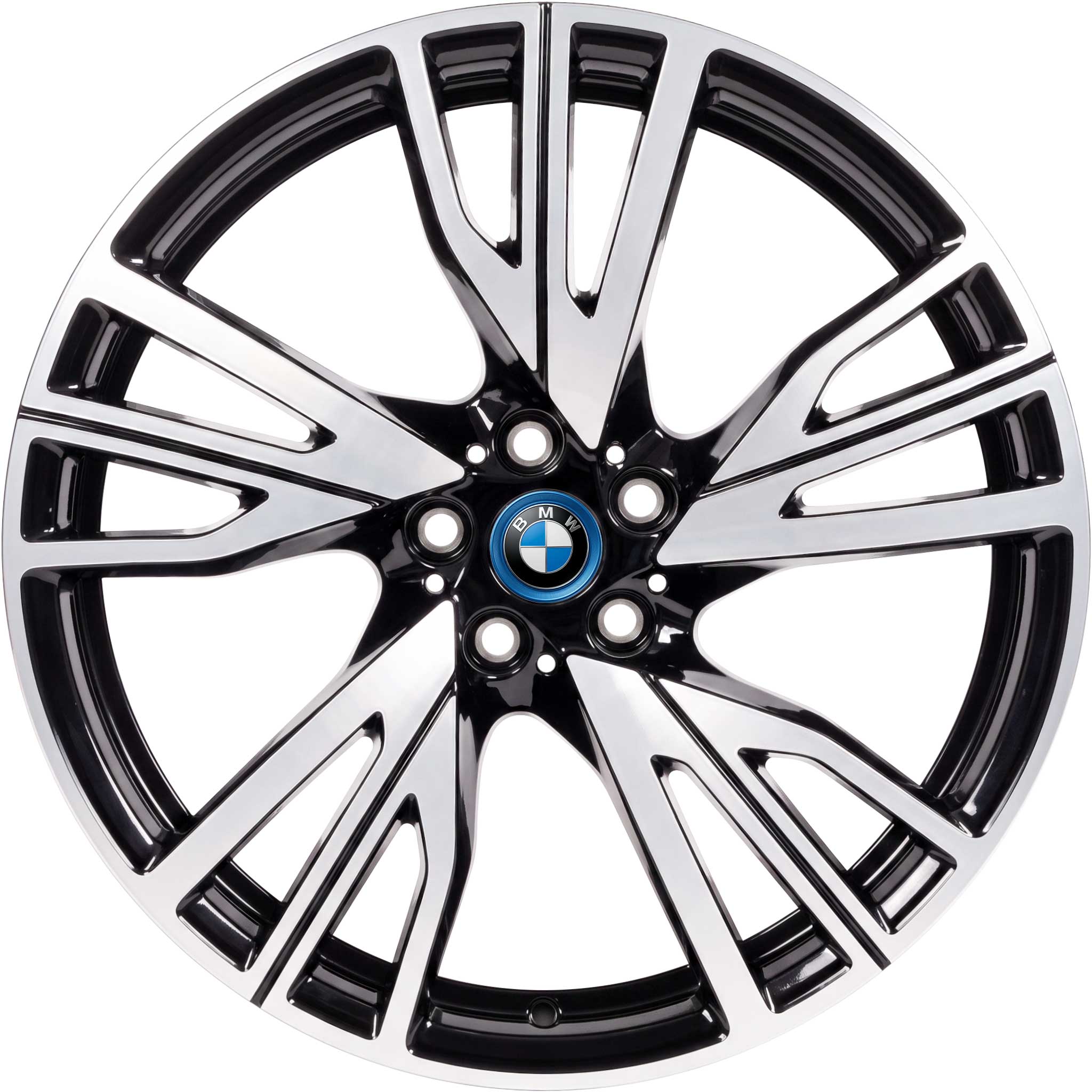 BMW 470 Matt Black RIGHT Alloy Wheel Product Image #1
