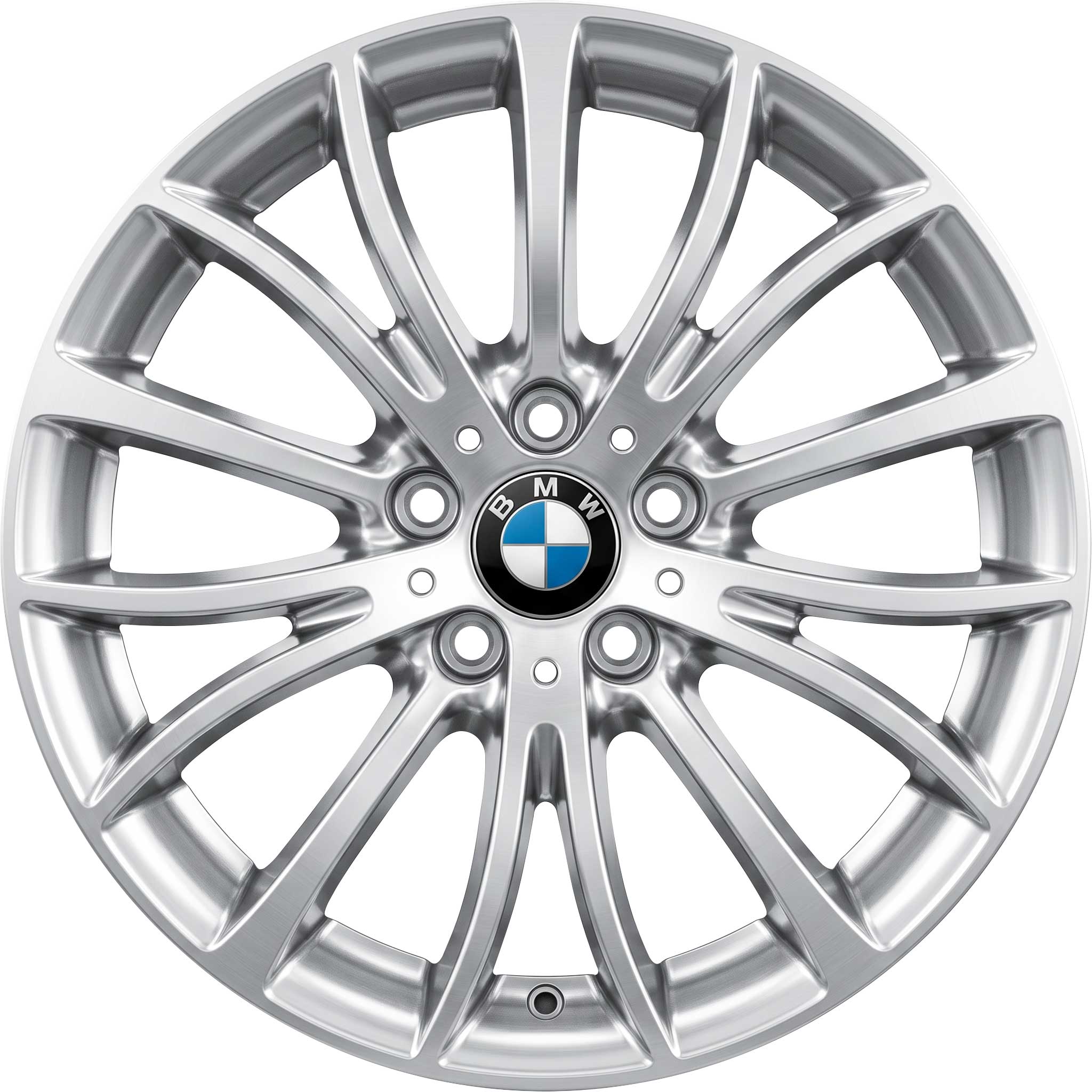 BMW 454 Reflex Silver with Bright Turned Alloy Wheel Product Image #1