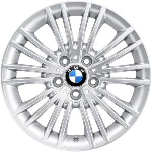 BMW 456 Silver Alloy Wheel for BMW 6 Series F12 - Sizes 17in