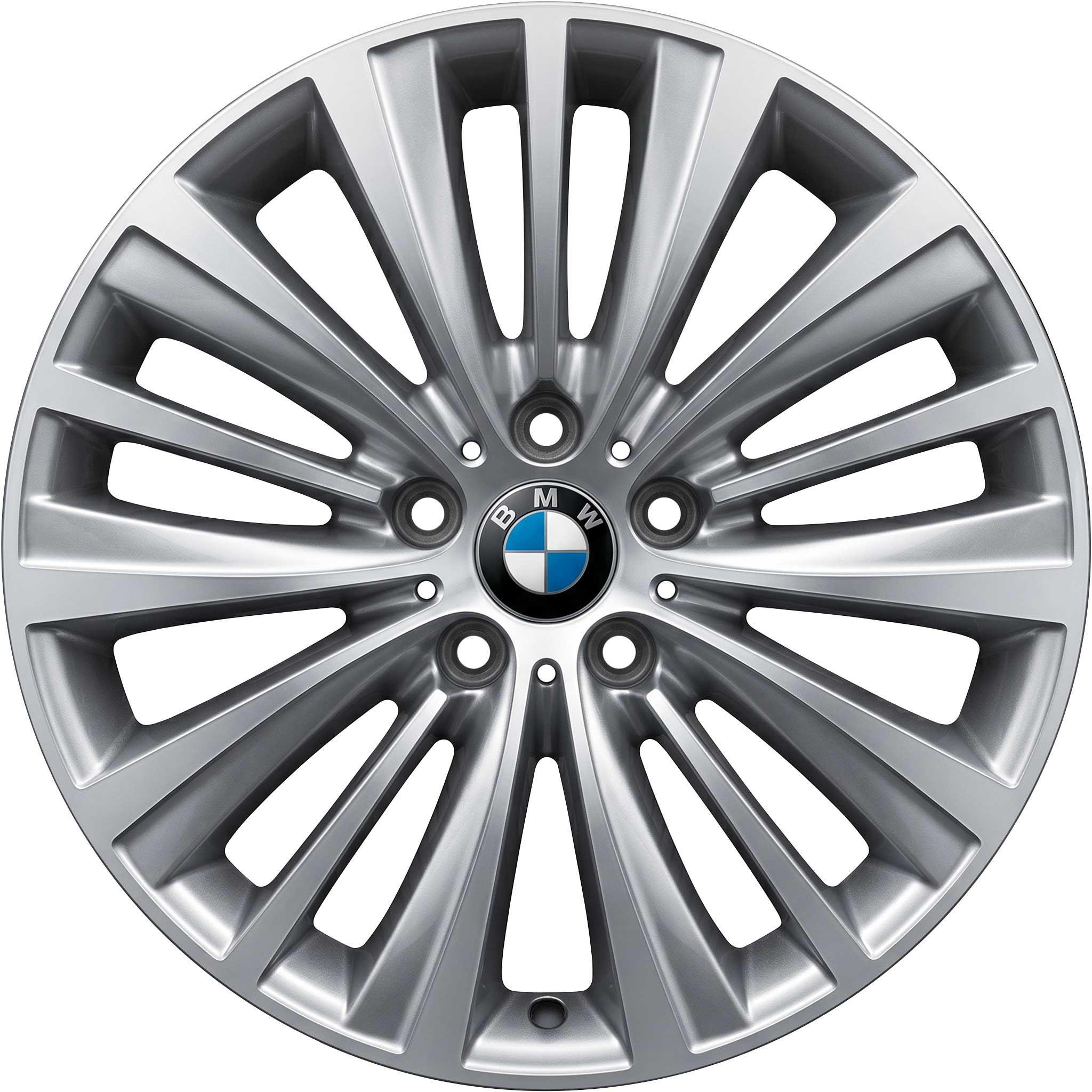 BMW 458 Ferric Grey with Bright Turned Alloy Wheel Product Image #1