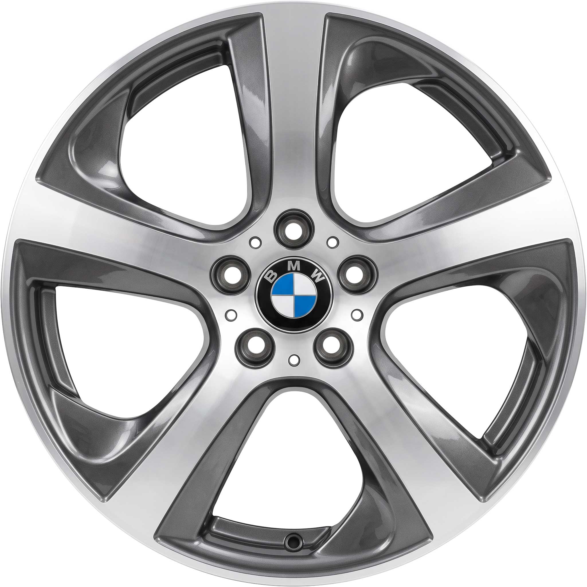 BMW 490 Orbit Grey with Bright Turned Alloy Wheel Product Image #1