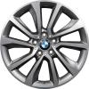 BMW 595 Ferric Grey with Bright Turned Wheel Img 1