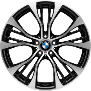 BMW 599M Orbit Grey with Bright Turned Alloy Wheel for BMW X6 M F86 - Sizes 21in