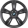 BMW 128 Liquid Black Wheel Img 1