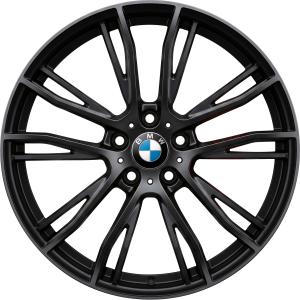 BMW 624M Forged Black Alloy Wheel for BMW 3 Series F30 - Sizes 20in
