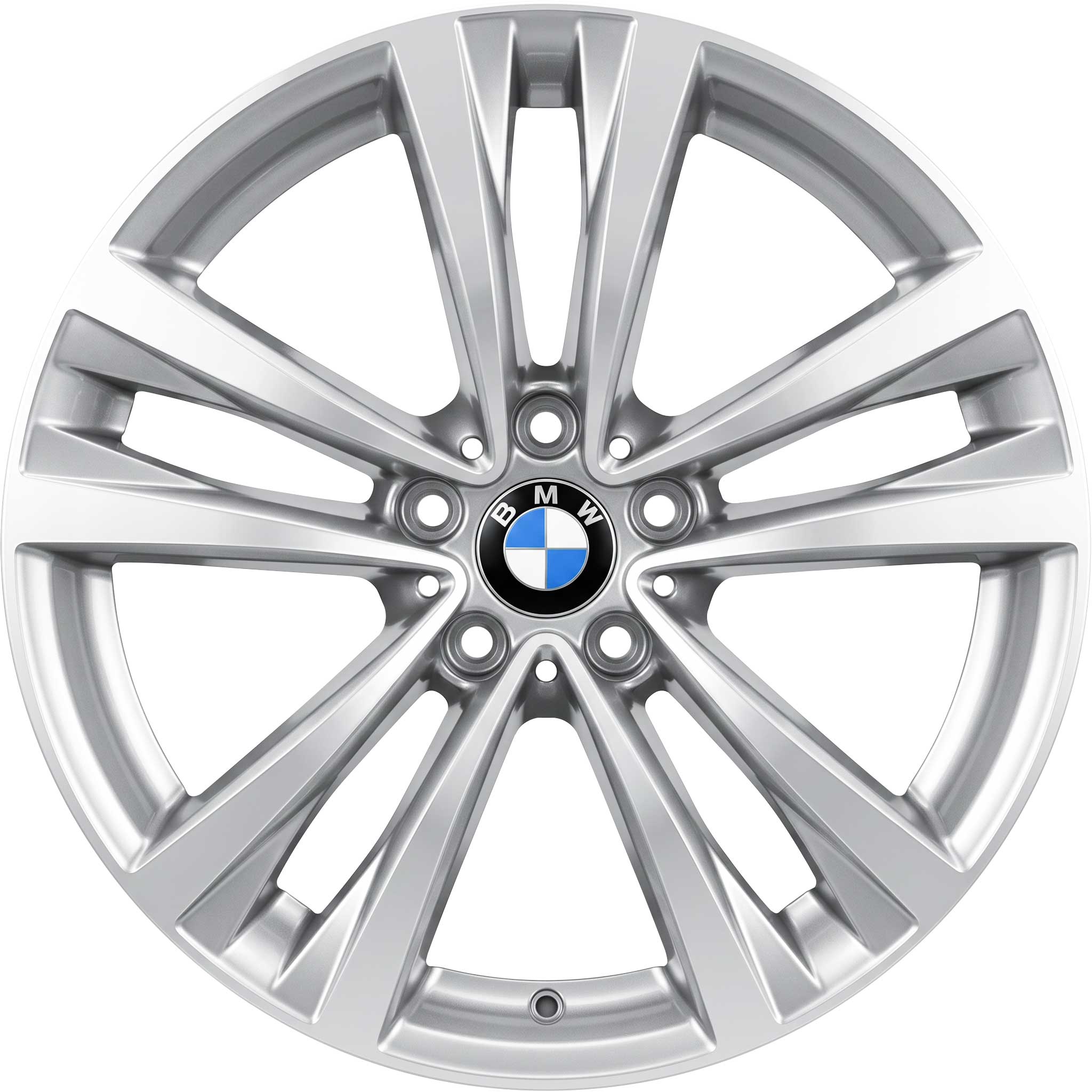 BMW 610 Reflex Silver Alloy Wheel Product Image #1
