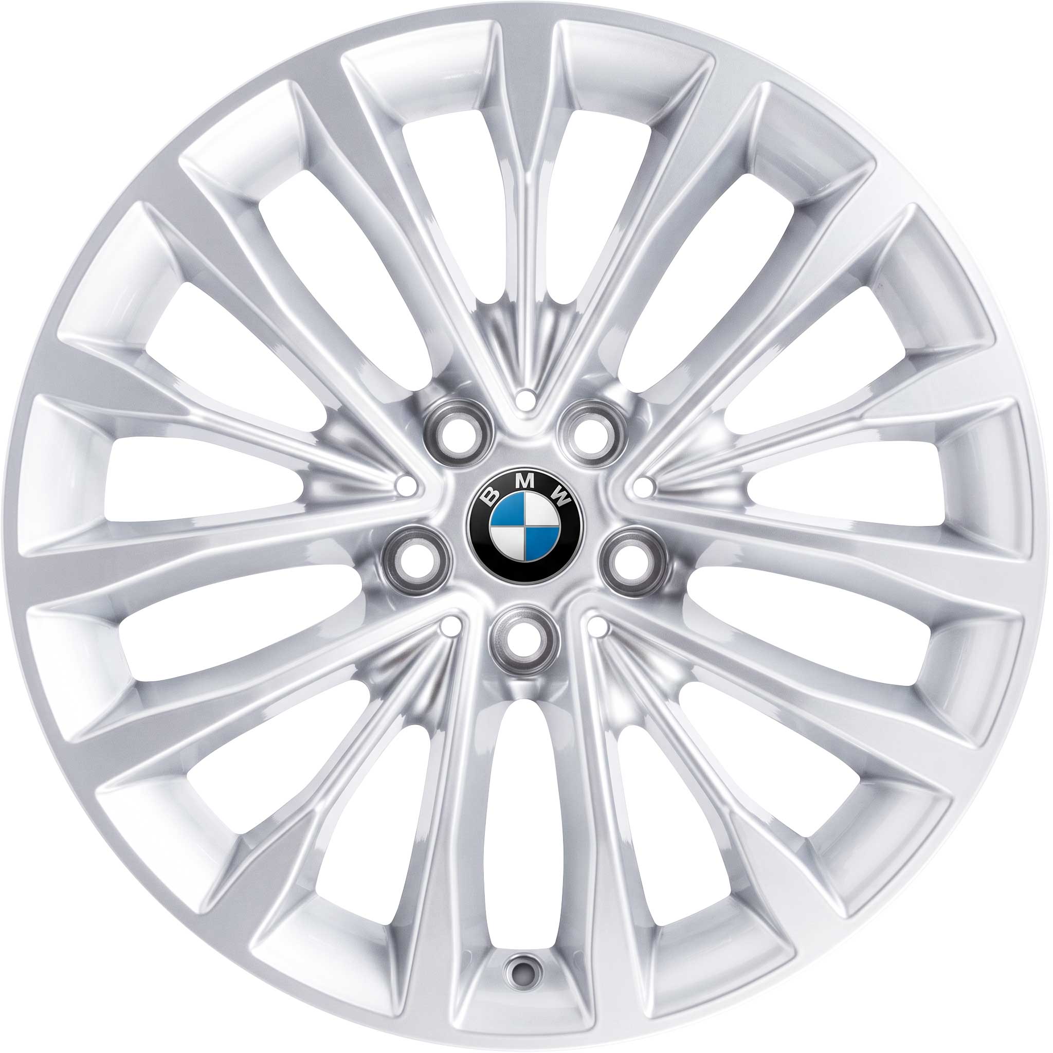 BMW 632 Reflex Silver Alloy Wheel Product Image #1