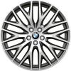 BMW 636 Orbit Grey with Bright Turned Wheel Img 1