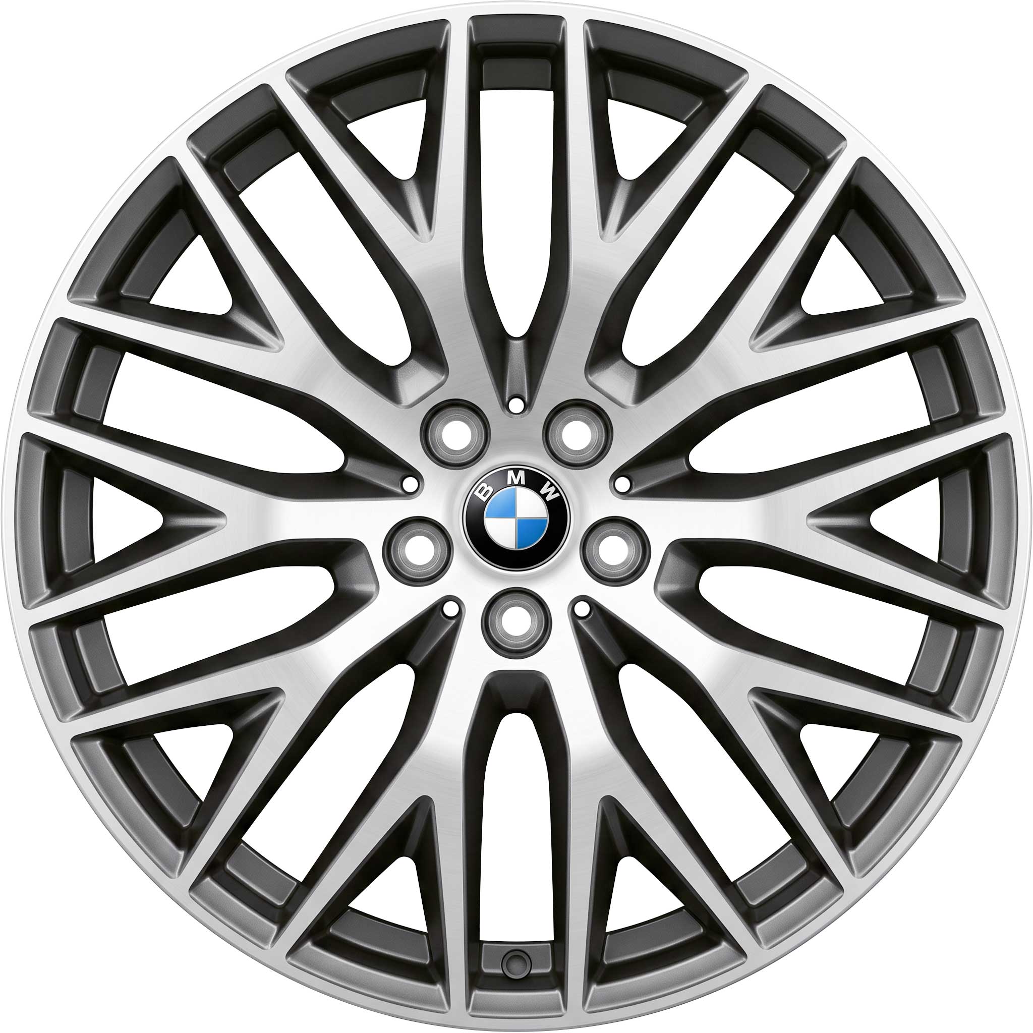 BMW 636 Orbit Grey with Bright Turned Alloy Wheel Product Image #1