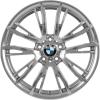 BMW 624 Silver Wheel Img 1