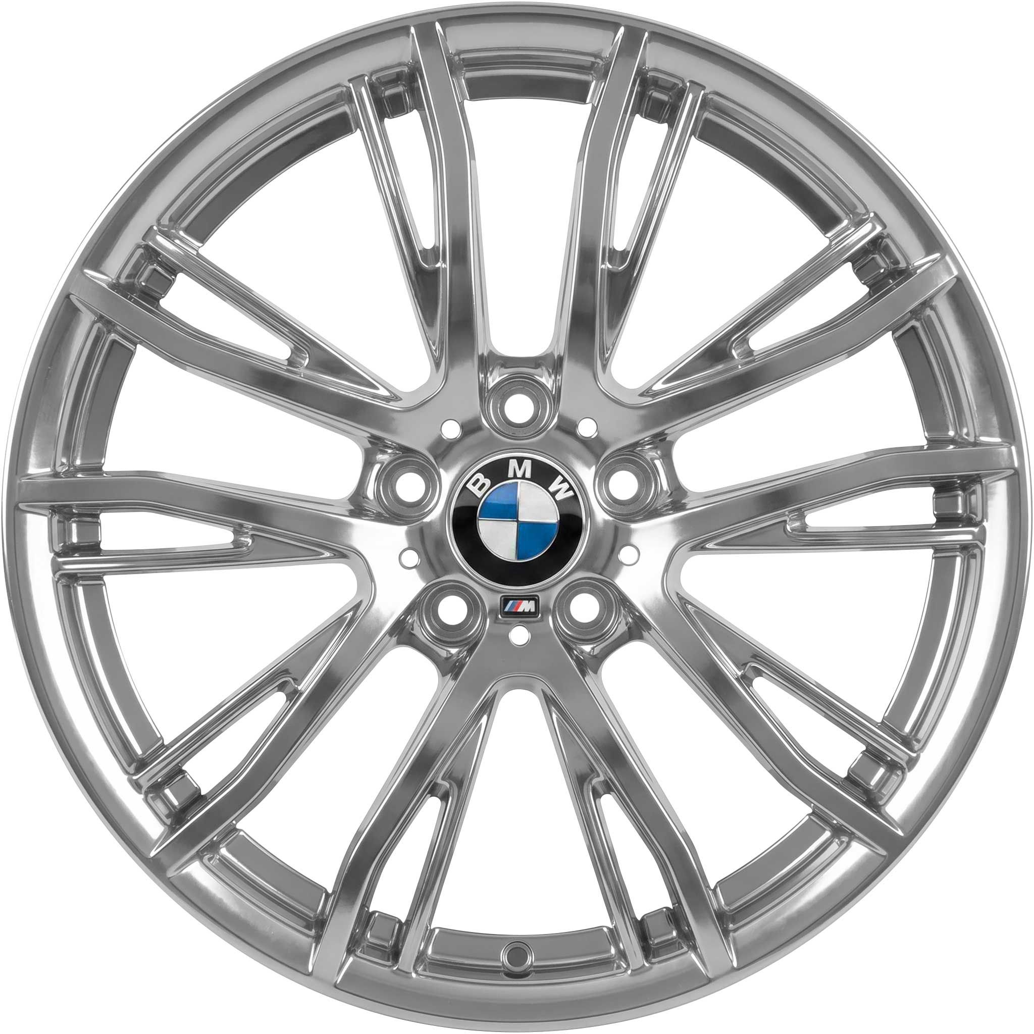 BMW 624 Silver Alloy Wheel Product Image #1