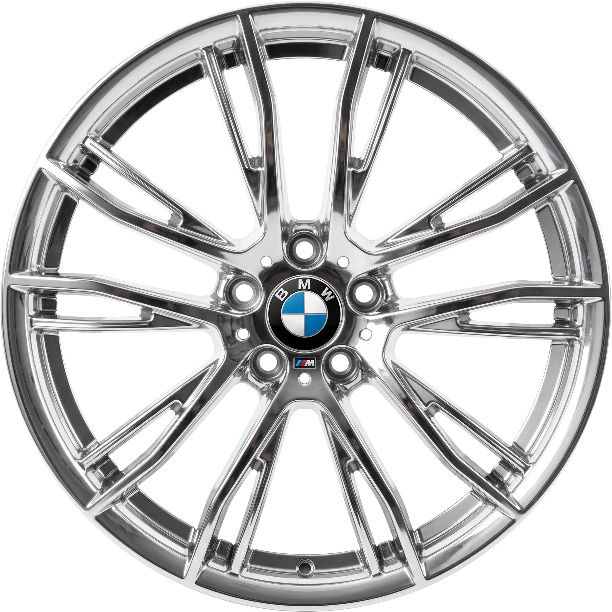 BMW 624M Forged Highly Polished Alloy Wheel Product Image #1