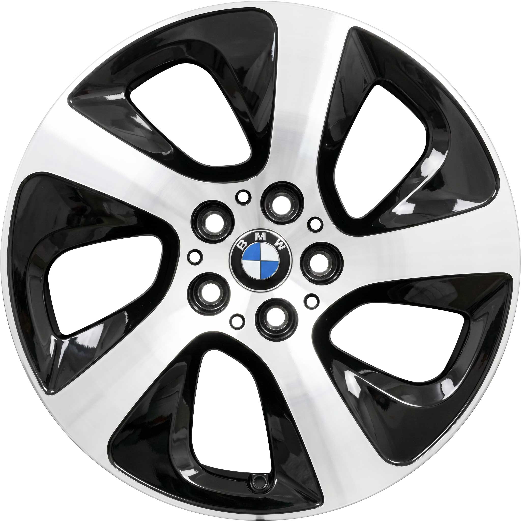 BMW 561 Bicolour: Ferric Grey with Burnished Face Alloy Wheel Product Image #1