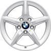 BMW 654 Reflex Silver Wheel Img 1