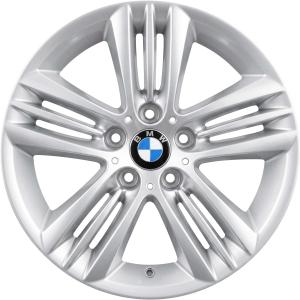 17" BMW 659 Reflex Silver alloy wheel