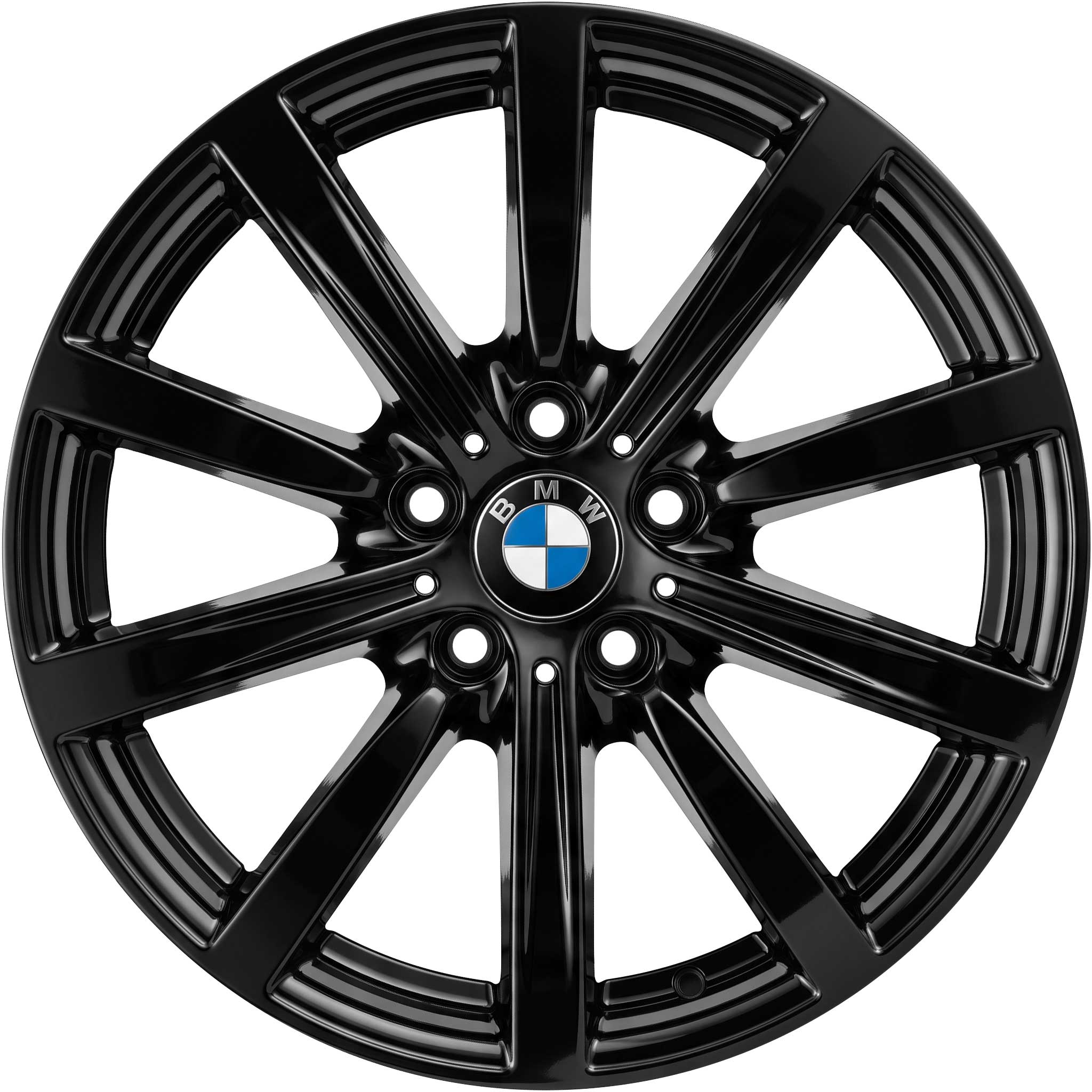 BMW 365 Black Alloy Wheel Product Image #1