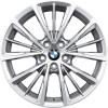 BMW 643 Reflex Silver with Bright Turned Wheel Img 1