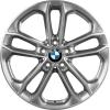 BMW 673 Spheric Grey with Bright Turned Wheel Img 1
