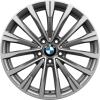 BMW 674 Spheric Grey with Bright Turned Wheel Img 1