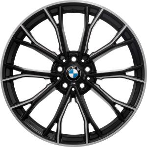 BMW 669M Forged Black with Bright Turned Alloy Wheel for BMW 5 Series G30 - Sizes 20in