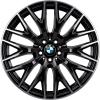 BMW 636 Liquid Black Wheel Img 1