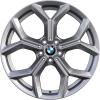 BMW 693 Ferric Grey with Bright Turned Wheel Img 1