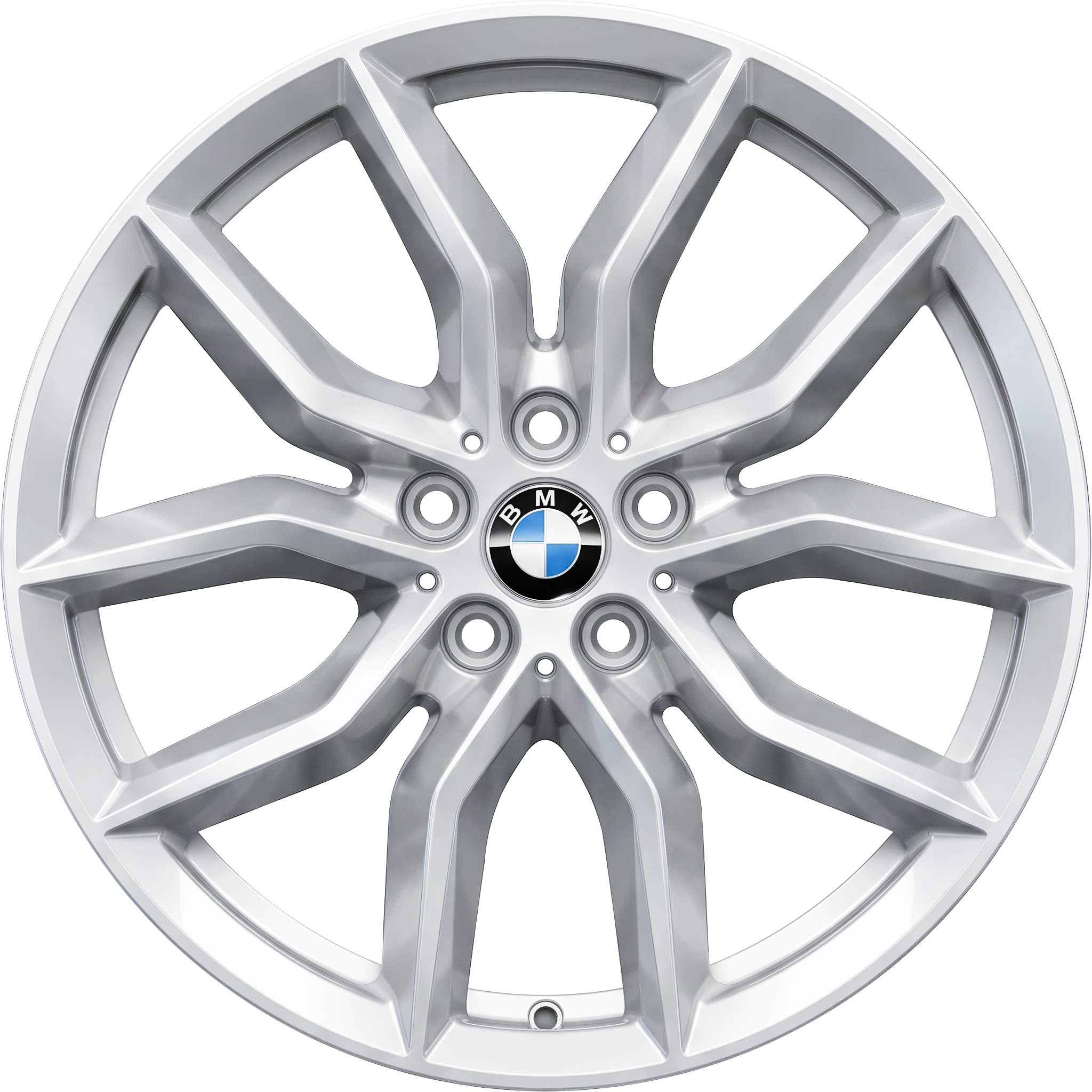 BMW 734 Reflex Silver Alloy Wheel Product Image #1