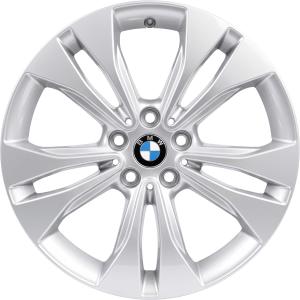 BMW 567 Reflex Silver Alloy Wheel for BMW X1 F48 - Sizes 18in