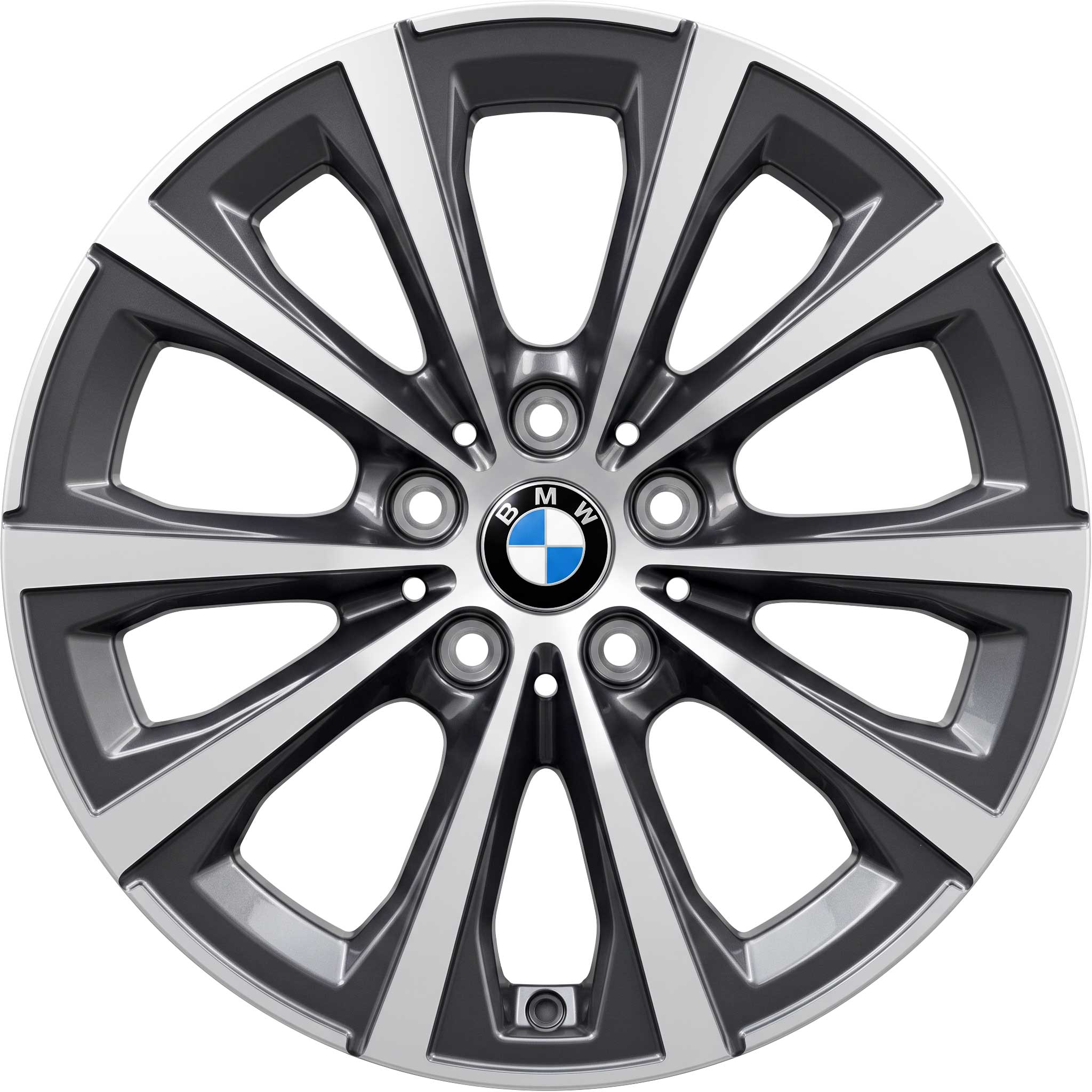 BMW 775 Orbit Grey with Bright Turned Alloy Wheel Product Image #1