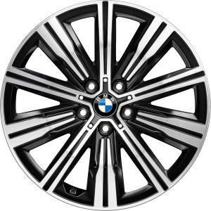BMW 782 Jet Black with Bright Turned Alloy Wheel for BMW 4 Series G22 - Sizes 18in