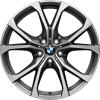 BMW 772 Ferric Grey with Bright Turned Wheel Img 1