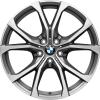 BMW 772 Ferric Grey with Bright Turned Wheel Img 1