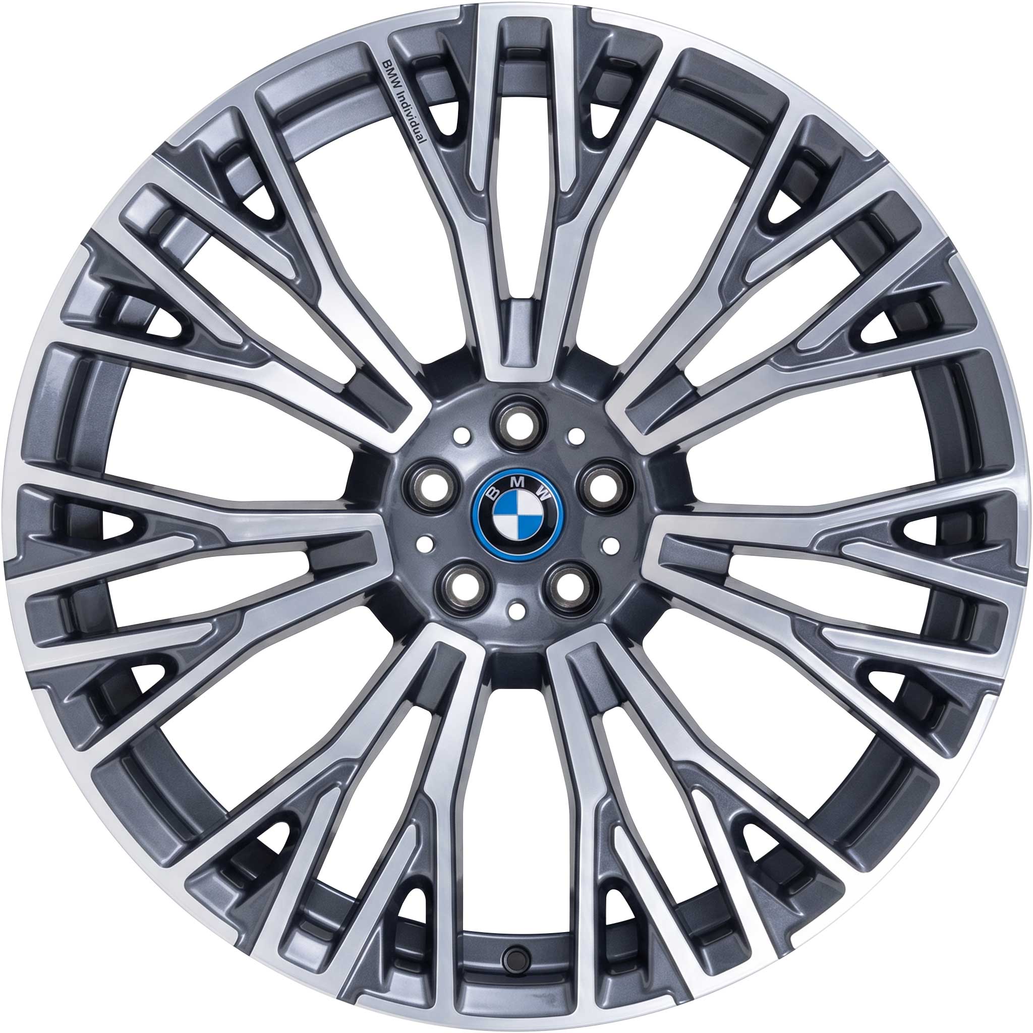 BMW 745i Orbit Grey with Bright Turned Alloy Wheel Product Image #1