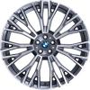 BMW 745i Orbit Grey with Bright Turned Wheel Img 1