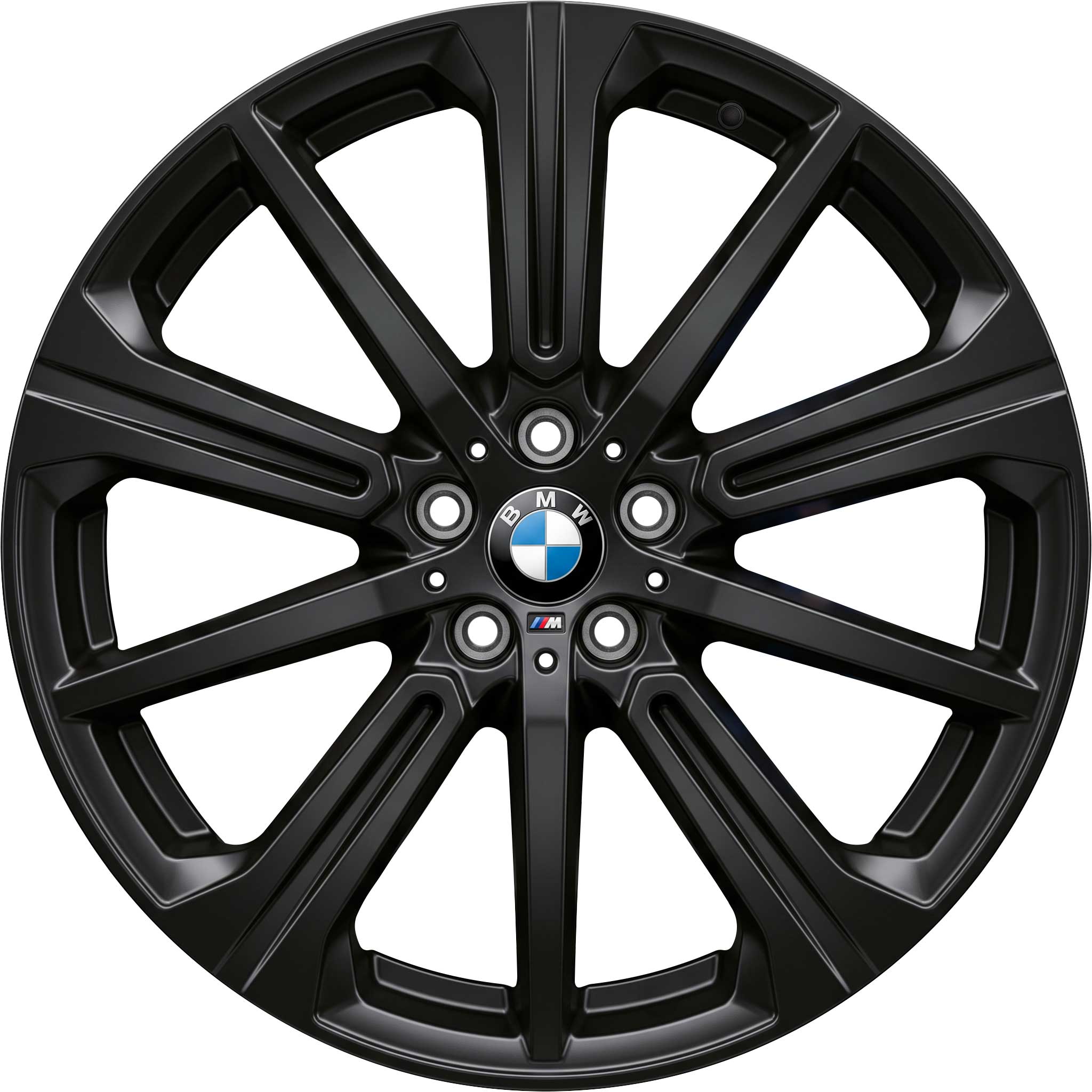 BMW 748M Matt Black Alloy Wheel Product Image #1