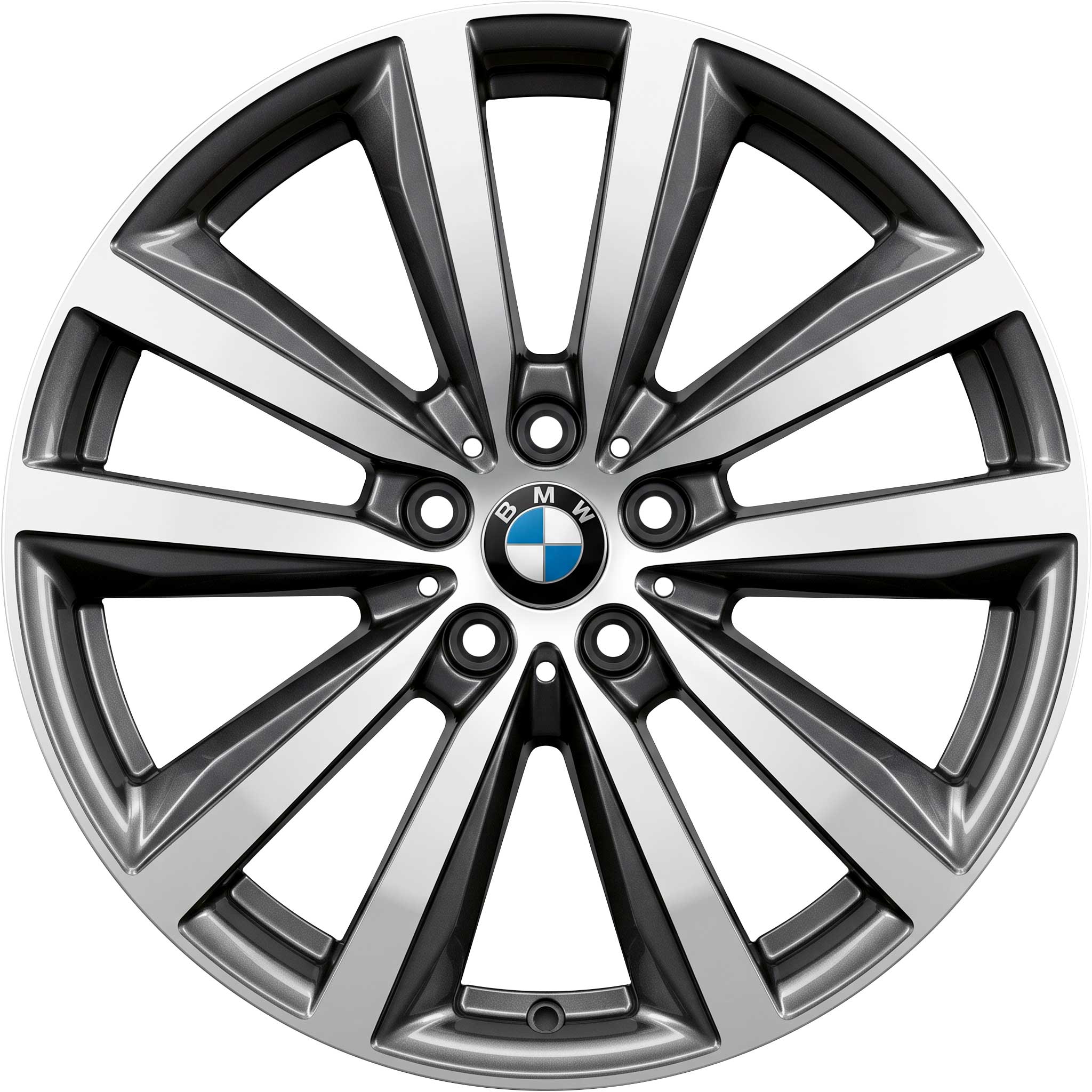BMW 690 Orbit Grey with Bright Turned Alloy Wheel Product Image #1