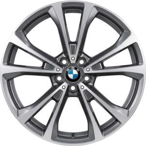 BMW 733 Orbit Grey with Bright Turned Alloy Wheel for BMW 8 Series G14 - Sizes 20in